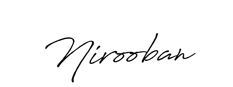 You should practise on your own different ways (Antro_Vectra_Bolder) to write your name (Nirooban) in signature. don't let someone else do it for you. Nirooban signature style 7 images and pictures png