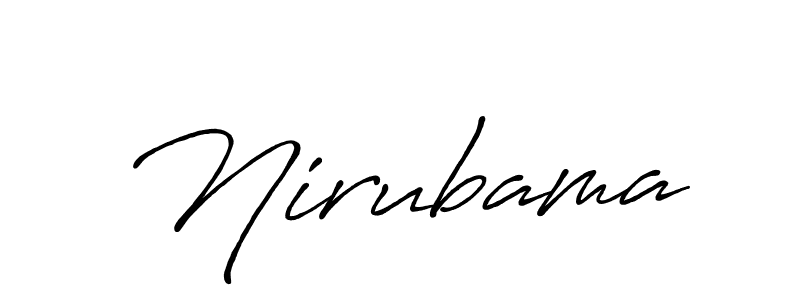 You can use this online signature creator to create a handwritten signature for the name Nirubama. This is the best online autograph maker. Nirubama signature style 7 images and pictures png