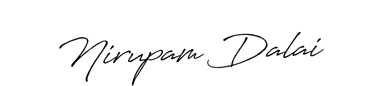 It looks lik you need a new signature style for name Nirupam Dalai. Design unique handwritten (Antro_Vectra_Bolder) signature with our free signature maker in just a few clicks. Nirupam Dalai signature style 7 images and pictures png