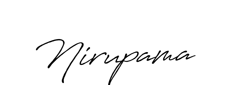 How to Draw Nirupama signature style? Antro_Vectra_Bolder is a latest design signature styles for name Nirupama. Nirupama signature style 7 images and pictures png