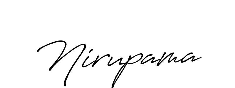 Antro_Vectra_Bolder is a professional signature style that is perfect for those who want to add a touch of class to their signature. It is also a great choice for those who want to make their signature more unique. Get Nirupama name to fancy signature for free. Nirupama signature style 7 images and pictures png