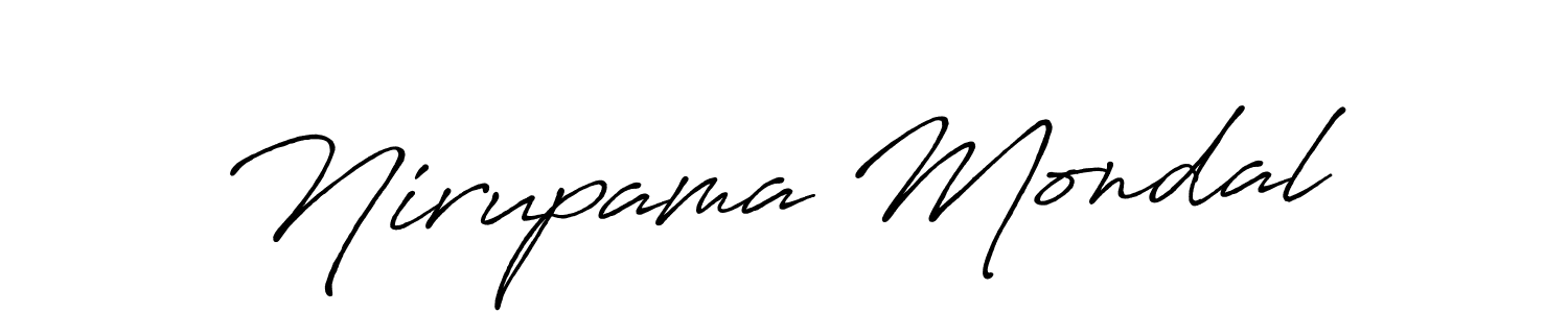 Make a beautiful signature design for name Nirupama Mondal. Use this online signature maker to create a handwritten signature for free. Nirupama Mondal signature style 7 images and pictures png