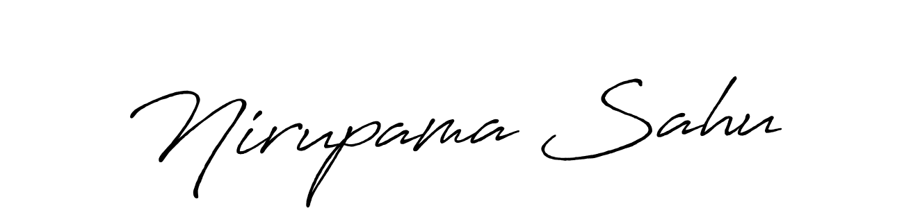 Antro_Vectra_Bolder is a professional signature style that is perfect for those who want to add a touch of class to their signature. It is also a great choice for those who want to make their signature more unique. Get Nirupama Sahu name to fancy signature for free. Nirupama Sahu signature style 7 images and pictures png