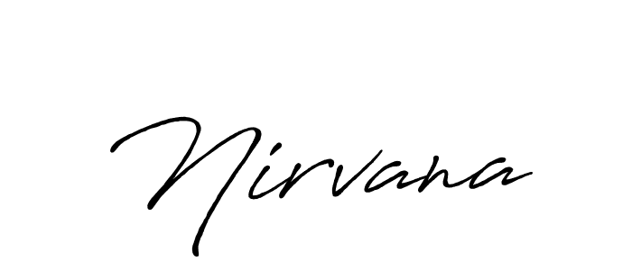 It looks lik you need a new signature style for name Nirvana. Design unique handwritten (Antro_Vectra_Bolder) signature with our free signature maker in just a few clicks. Nirvana signature style 7 images and pictures png