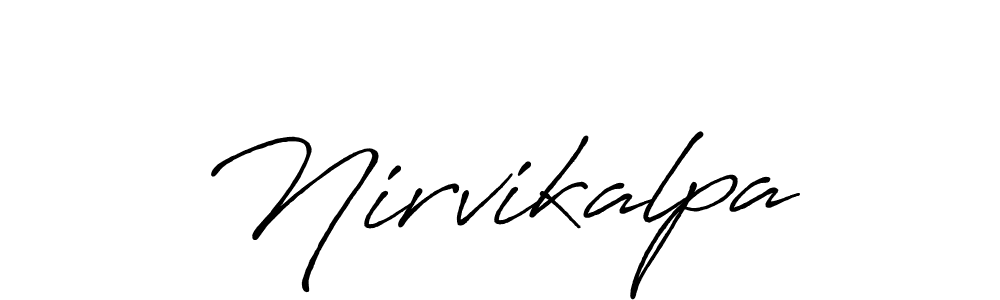 Make a beautiful signature design for name Nirvikalpa. Use this online signature maker to create a handwritten signature for free. Nirvikalpa signature style 7 images and pictures png