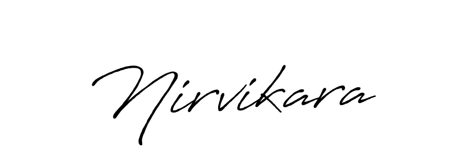 Once you've used our free online signature maker to create your best signature Antro_Vectra_Bolder style, it's time to enjoy all of the benefits that Nirvikara name signing documents. Nirvikara signature style 7 images and pictures png