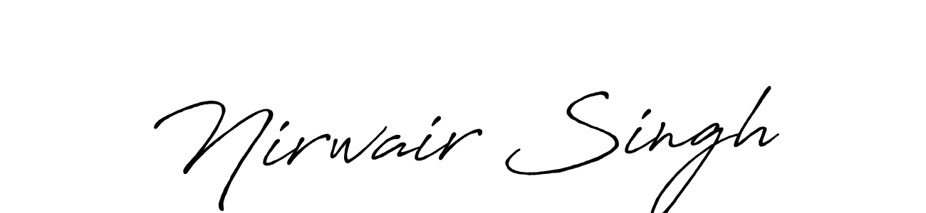 You can use this online signature creator to create a handwritten signature for the name Nirwair Singh. This is the best online autograph maker. Nirwair Singh signature style 7 images and pictures png