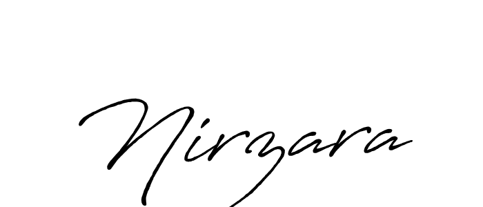 if you are searching for the best signature style for your name Nirzara. so please give up your signature search. here we have designed multiple signature styles  using Antro_Vectra_Bolder. Nirzara signature style 7 images and pictures png