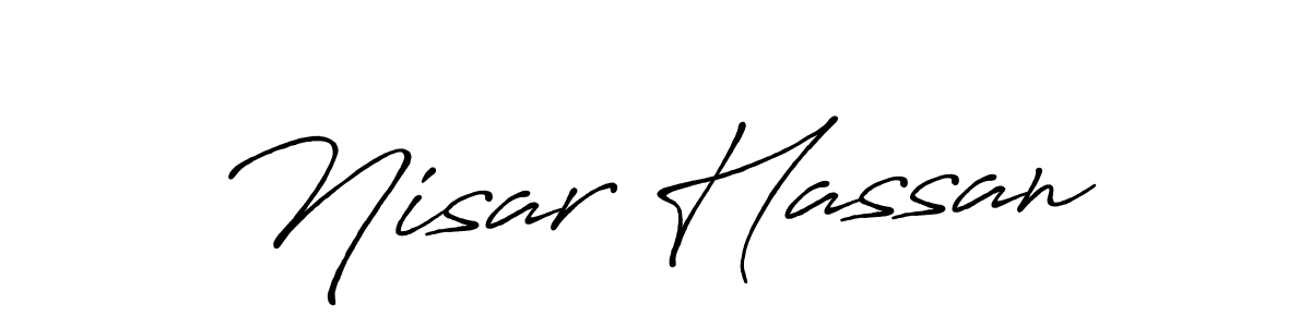 How to Draw Nisar Hassan signature style? Antro_Vectra_Bolder is a latest design signature styles for name Nisar Hassan. Nisar Hassan signature style 7 images and pictures png