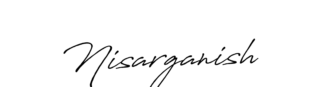 Make a short Nisarganish signature style. Manage your documents anywhere anytime using Antro_Vectra_Bolder. Create and add eSignatures, submit forms, share and send files easily. Nisarganish signature style 7 images and pictures png