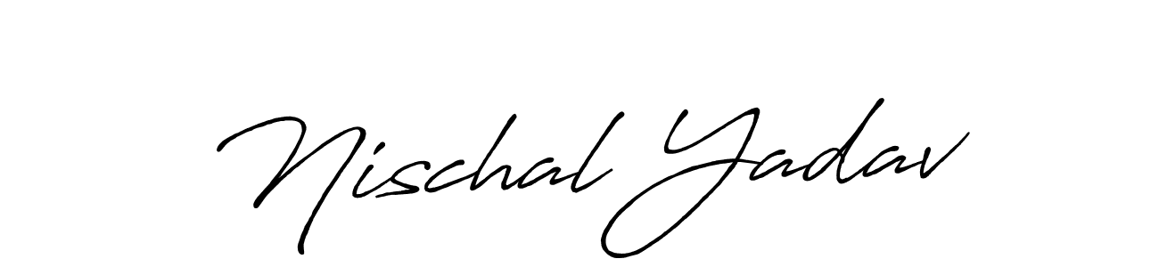 Once you've used our free online signature maker to create your best signature Antro_Vectra_Bolder style, it's time to enjoy all of the benefits that Nischal Yadav name signing documents. Nischal Yadav signature style 7 images and pictures png
