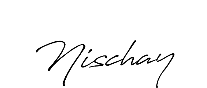 Best and Professional Signature Style for Nischay. Antro_Vectra_Bolder Best Signature Style Collection. Nischay signature style 7 images and pictures png