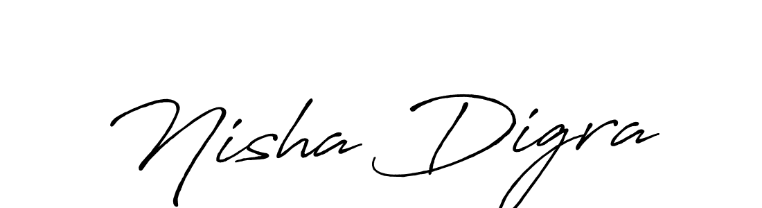 You can use this online signature creator to create a handwritten signature for the name Nisha Digra. This is the best online autograph maker. Nisha Digra signature style 7 images and pictures png