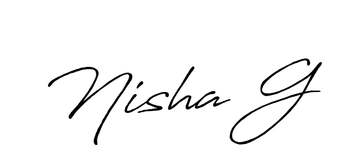 See photos of Nisha G official signature by Spectra . Check more albums & portfolios. Read reviews & check more about Antro_Vectra_Bolder font. Nisha G signature style 7 images and pictures png