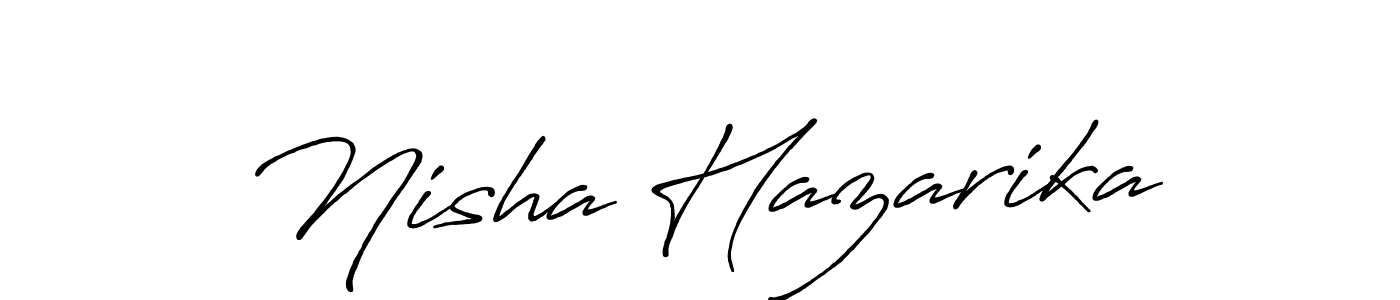 Similarly Antro_Vectra_Bolder is the best handwritten signature design. Signature creator online .You can use it as an online autograph creator for name Nisha Hazarika. Nisha Hazarika signature style 7 images and pictures png