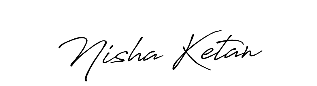Here are the top 10 professional signature styles for the name Nisha Ketan. These are the best autograph styles you can use for your name. Nisha Ketan signature style 7 images and pictures png