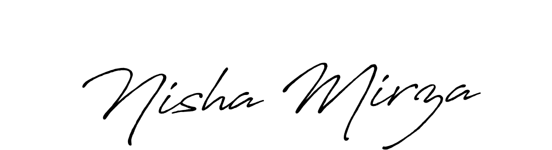 See photos of Nisha Mirza official signature by Spectra . Check more albums & portfolios. Read reviews & check more about Antro_Vectra_Bolder font. Nisha Mirza signature style 7 images and pictures png
