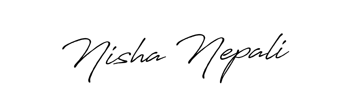 This is the best signature style for the Nisha Nepali name. Also you like these signature font (Antro_Vectra_Bolder). Mix name signature. Nisha Nepali signature style 7 images and pictures png