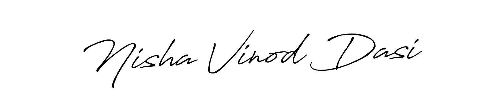 How to make Nisha Vinod Dasi signature? Antro_Vectra_Bolder is a professional autograph style. Create handwritten signature for Nisha Vinod Dasi name. Nisha Vinod Dasi signature style 7 images and pictures png