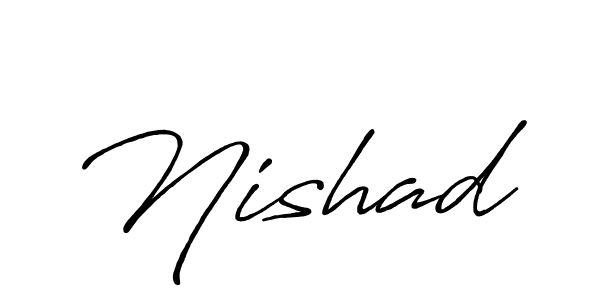 Here are the top 10 professional signature styles for the name Nishad. These are the best autograph styles you can use for your name. Nishad signature style 7 images and pictures png