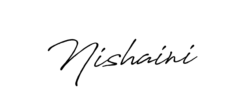 Here are the top 10 professional signature styles for the name Nishaini. These are the best autograph styles you can use for your name. Nishaini signature style 7 images and pictures png