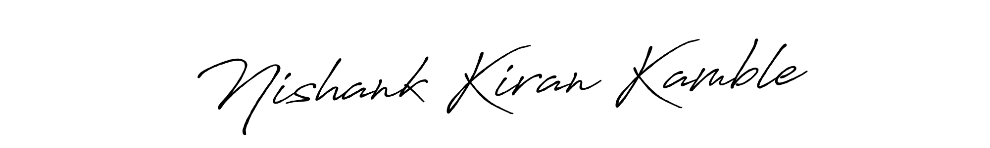 Similarly Antro_Vectra_Bolder is the best handwritten signature design. Signature creator online .You can use it as an online autograph creator for name Nishank Kiran Kamble. Nishank Kiran Kamble signature style 7 images and pictures png