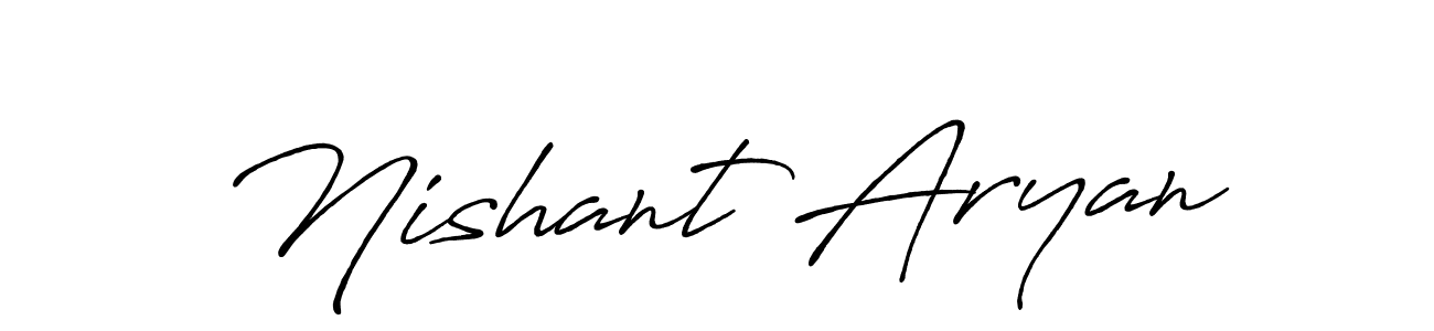Once you've used our free online signature maker to create your best signature Antro_Vectra_Bolder style, it's time to enjoy all of the benefits that Nishant Aryan name signing documents. Nishant Aryan signature style 7 images and pictures png