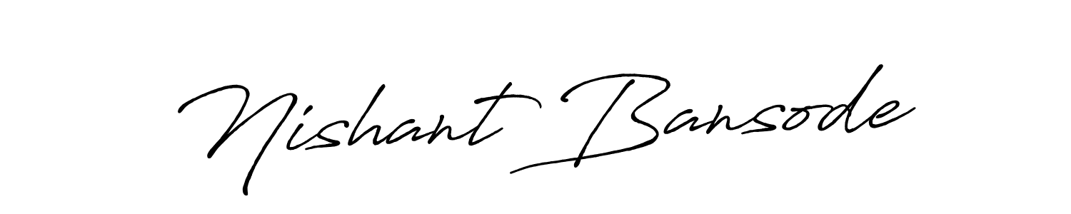 Once you've used our free online signature maker to create your best signature Antro_Vectra_Bolder style, it's time to enjoy all of the benefits that Nishant Bansode name signing documents. Nishant Bansode signature style 7 images and pictures png