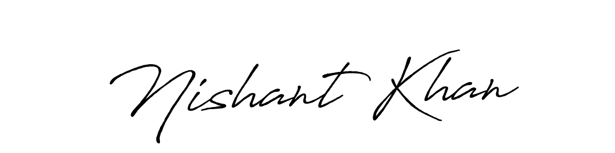 Best and Professional Signature Style for Nishant Khan. Antro_Vectra_Bolder Best Signature Style Collection. Nishant Khan signature style 7 images and pictures png