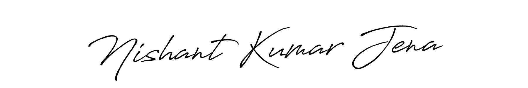 This is the best signature style for the Nishant Kumar Jena name. Also you like these signature font (Antro_Vectra_Bolder). Mix name signature. Nishant Kumar Jena signature style 7 images and pictures png