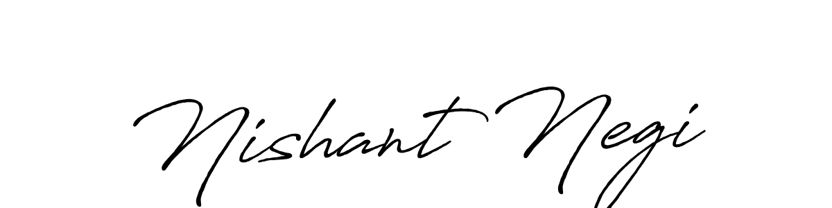 Best and Professional Signature Style for Nishant Negi. Antro_Vectra_Bolder Best Signature Style Collection. Nishant Negi signature style 7 images and pictures png