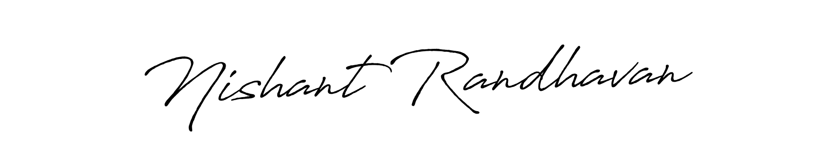 How to Draw Nishant Randhavan signature style? Antro_Vectra_Bolder is a latest design signature styles for name Nishant Randhavan. Nishant Randhavan signature style 7 images and pictures png