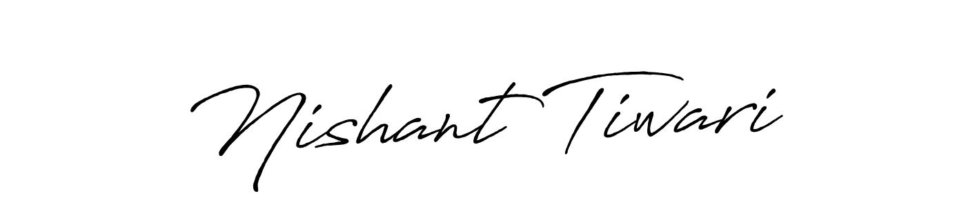 Make a beautiful signature design for name Nishant Tiwari. Use this online signature maker to create a handwritten signature for free. Nishant Tiwari signature style 7 images and pictures png