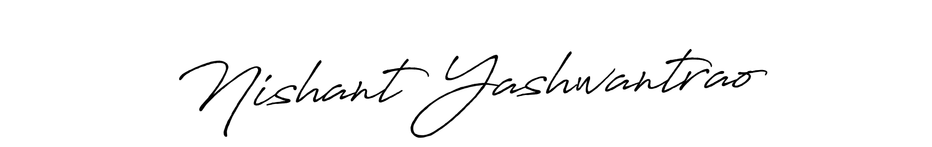 The best way (Antro_Vectra_Bolder) to make a short signature is to pick only two or three words in your name. The name Nishant Yashwantrao include a total of six letters. For converting this name. Nishant Yashwantrao signature style 7 images and pictures png