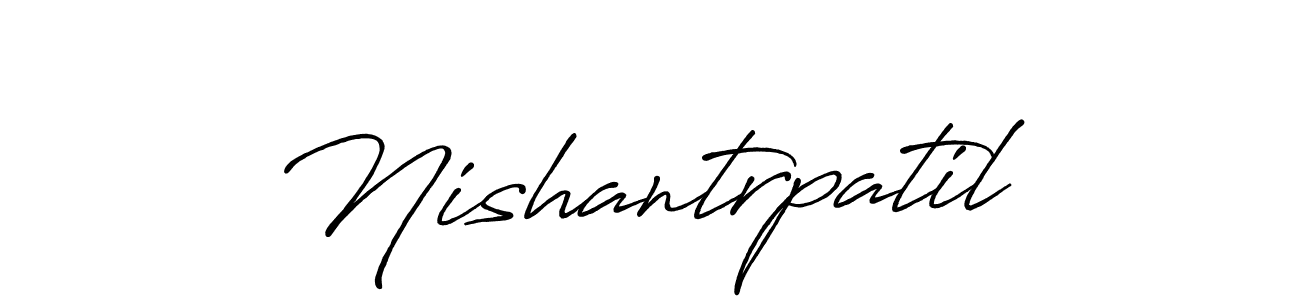 Make a beautiful signature design for name Nishantrpatil. Use this online signature maker to create a handwritten signature for free. Nishantrpatil signature style 7 images and pictures png