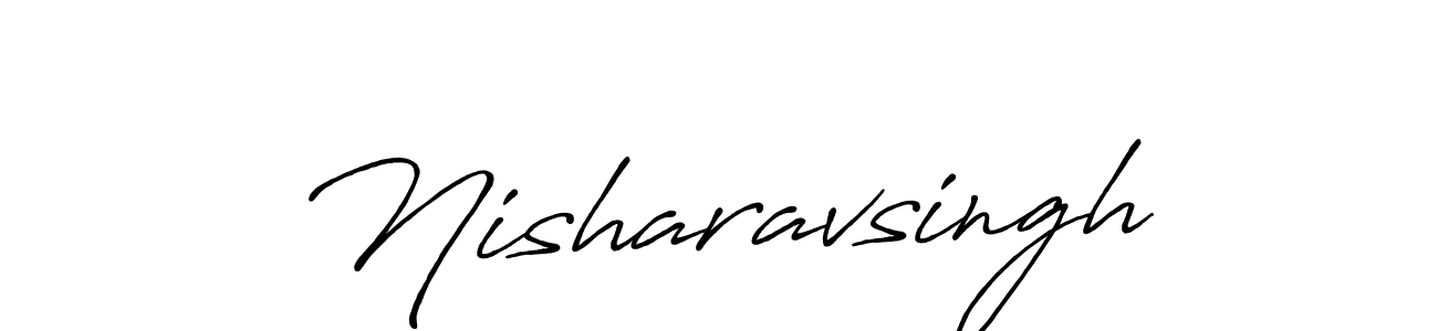 Nisharavsingh stylish signature style. Best Handwritten Sign (Antro_Vectra_Bolder) for my name. Handwritten Signature Collection Ideas for my name Nisharavsingh. Nisharavsingh signature style 7 images and pictures png
