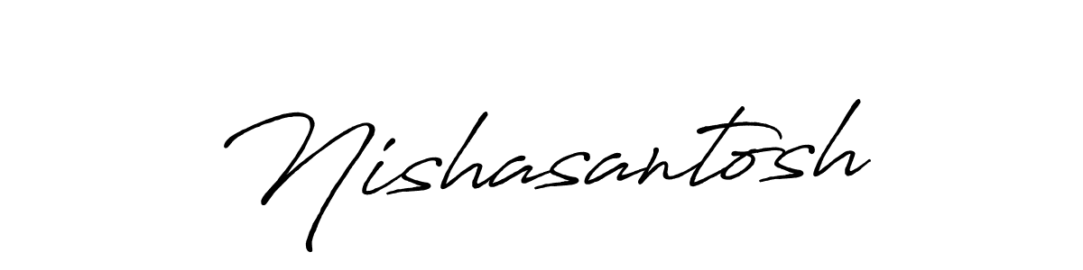 Once you've used our free online signature maker to create your best signature Antro_Vectra_Bolder style, it's time to enjoy all of the benefits that Nishasantosh name signing documents. Nishasantosh signature style 7 images and pictures png
