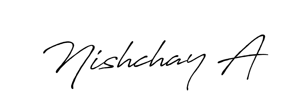 Once you've used our free online signature maker to create your best signature Antro_Vectra_Bolder style, it's time to enjoy all of the benefits that Nishchay A name signing documents. Nishchay A signature style 7 images and pictures png