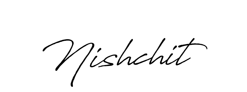 Antro_Vectra_Bolder is a professional signature style that is perfect for those who want to add a touch of class to their signature. It is also a great choice for those who want to make their signature more unique. Get Nishchit name to fancy signature for free. Nishchit signature style 7 images and pictures png