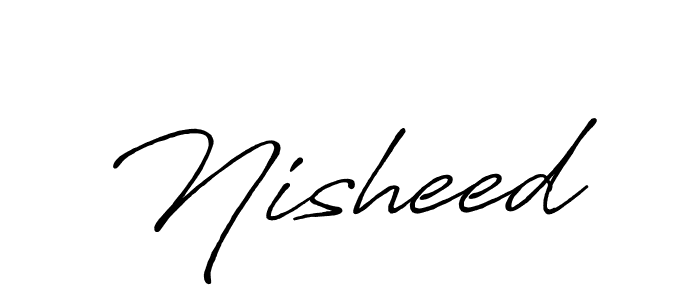 Once you've used our free online signature maker to create your best signature Antro_Vectra_Bolder style, it's time to enjoy all of the benefits that Nisheed name signing documents. Nisheed signature style 7 images and pictures png