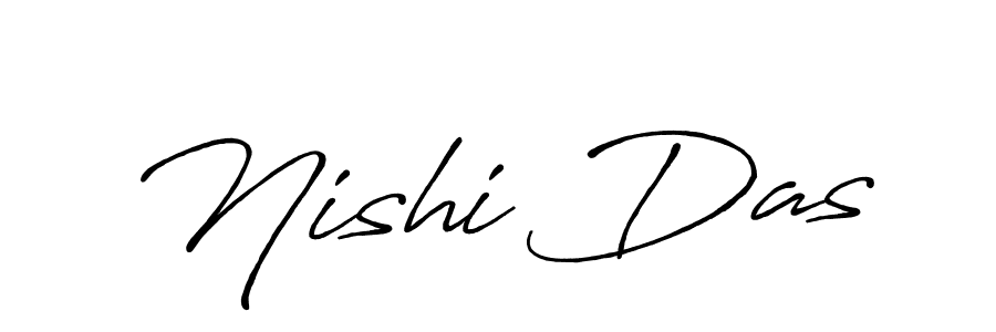 How to make Nishi Das signature? Antro_Vectra_Bolder is a professional autograph style. Create handwritten signature for Nishi Das name. Nishi Das signature style 7 images and pictures png