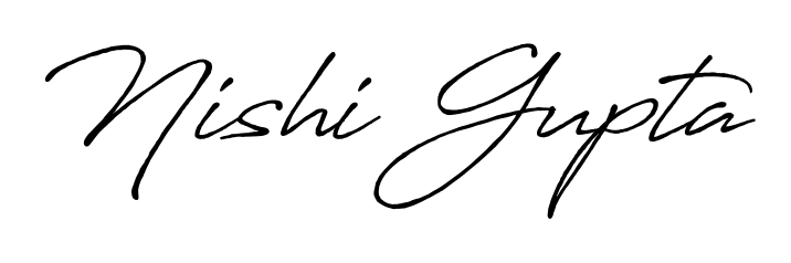Make your name Nishi Gupta memorable on every contract using Antro_Vectra_Bolder autograph style. Instant transparent background export available. Nishi Gupta signature style 7 images and pictures png