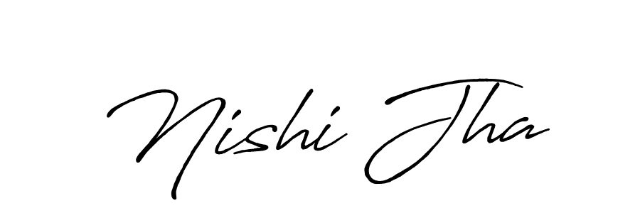 Once you've used our free online signature maker to create your best signature Antro_Vectra_Bolder style, it's time to enjoy all of the benefits that Nishi Jha name signing documents. Nishi Jha signature style 7 images and pictures png