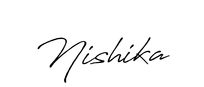 Also You can easily find your signature by using the search form. We will create Nishika name handwritten signature images for you free of cost using Antro_Vectra_Bolder sign style. Nishika signature style 7 images and pictures png