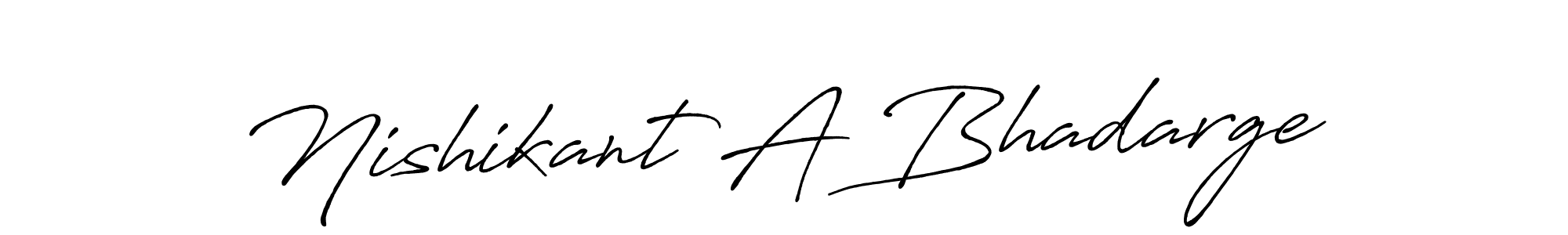 See photos of Nishikant A Bhadarge official signature by Spectra . Check more albums & portfolios. Read reviews & check more about Antro_Vectra_Bolder font. Nishikant A Bhadarge signature style 7 images and pictures png