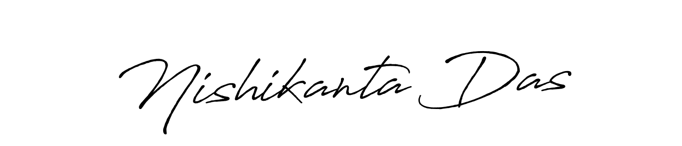 How to make Nishikanta Das signature? Antro_Vectra_Bolder is a professional autograph style. Create handwritten signature for Nishikanta Das name. Nishikanta Das signature style 7 images and pictures png
