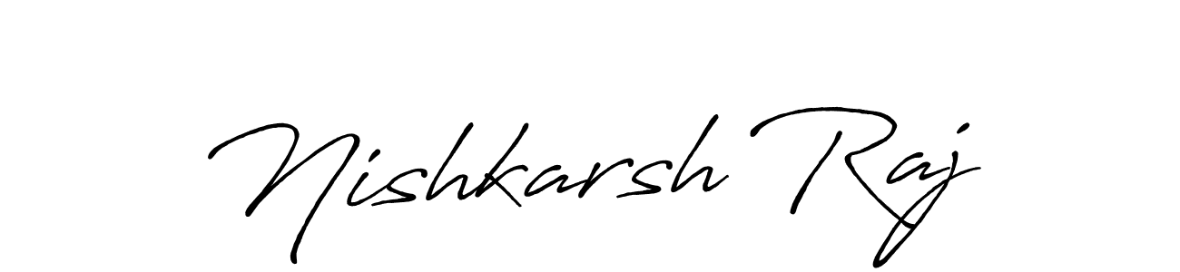 if you are searching for the best signature style for your name Nishkarsh Raj. so please give up your signature search. here we have designed multiple signature styles  using Antro_Vectra_Bolder. Nishkarsh Raj signature style 7 images and pictures png