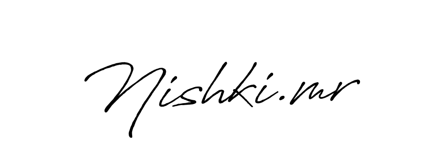 Make a beautiful signature design for name Nishki.mr. Use this online signature maker to create a handwritten signature for free. Nishki.mr signature style 7 images and pictures png