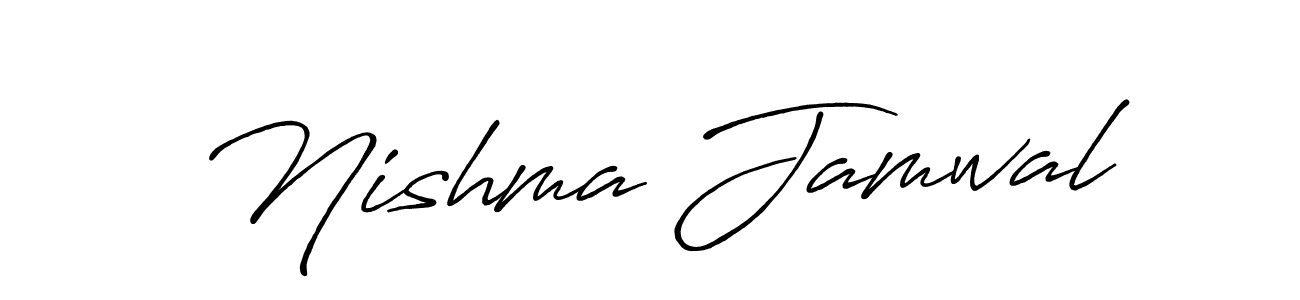 Best and Professional Signature Style for Nishma Jamwal. Antro_Vectra_Bolder Best Signature Style Collection. Nishma Jamwal signature style 7 images and pictures png