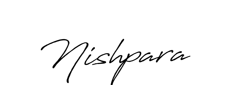 You should practise on your own different ways (Antro_Vectra_Bolder) to write your name (Nishpara) in signature. don't let someone else do it for you. Nishpara signature style 7 images and pictures png